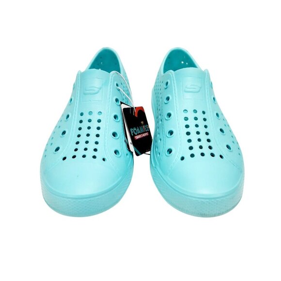 Skechers Foamies Mint Perforated Slip-On Shoes kids Lightweight size 2 - Picture 6 of 15